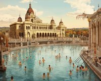 Cultura dos banhos termais em Budapeste